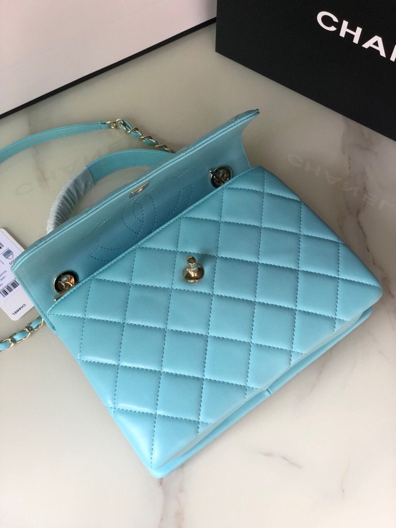 Ch**el top handle bags